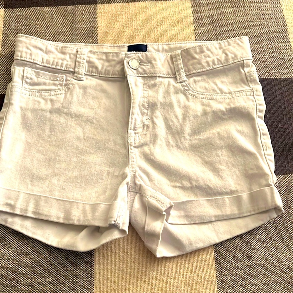 Route 66 Kids' White Denim Shorts